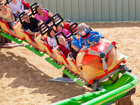 cute kids roller coaster