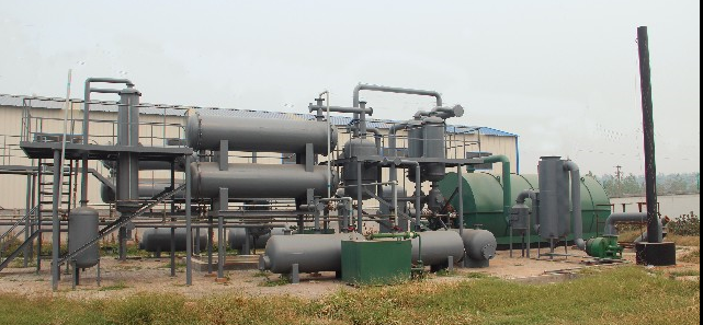 Waste plastic pyrolysis plant for sale