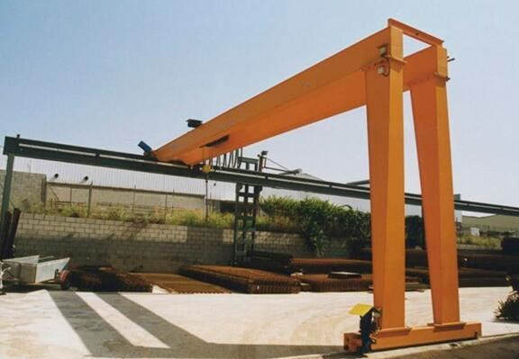 workplaces for a semi gantry crane