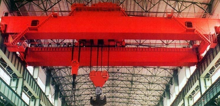High quality double girder overhead traveling crane