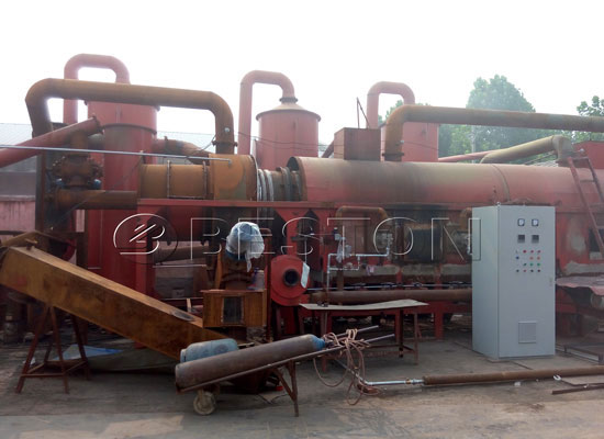 Beston Wood Carbonization Machine