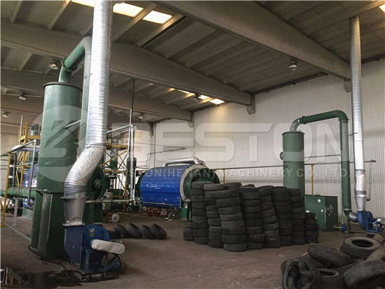 Tyre Pyrolysis Plant in Turkey