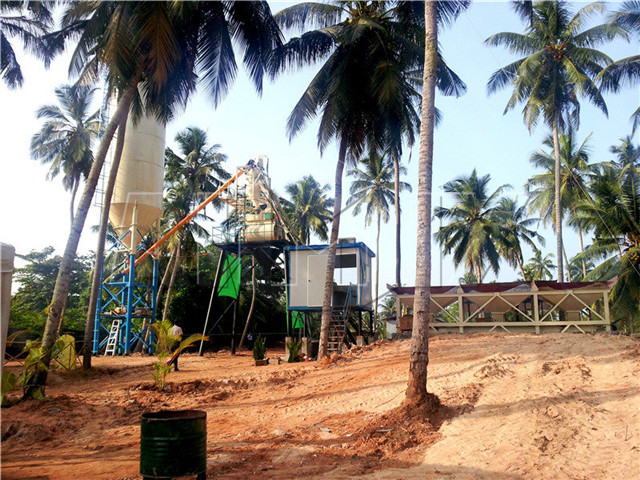 Small Concrete Mixing Plant