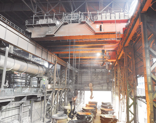 Overhead Crane for Foundries