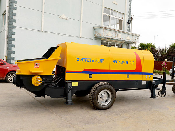 mobile concrete pump