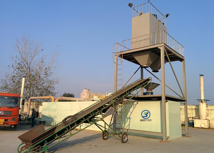 BLL-30 Continuous Plastic Waste Recycling Pyrolysis Plant