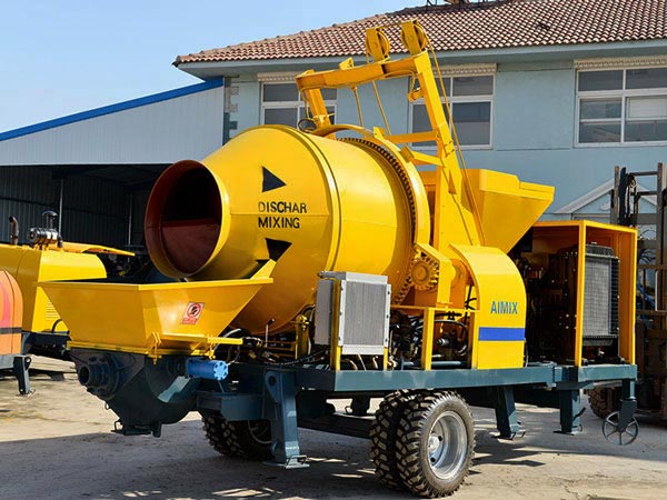 cement mixer pump