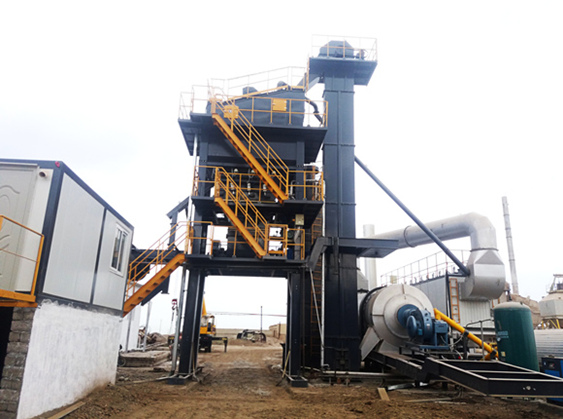 mobile asphalt plant 