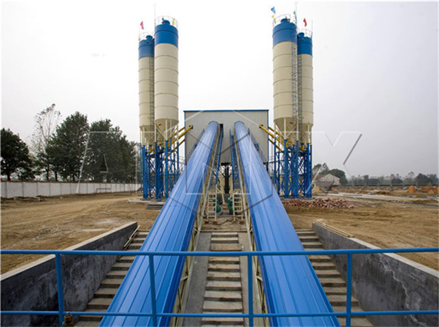 China Stationary Concrete Batch Plant