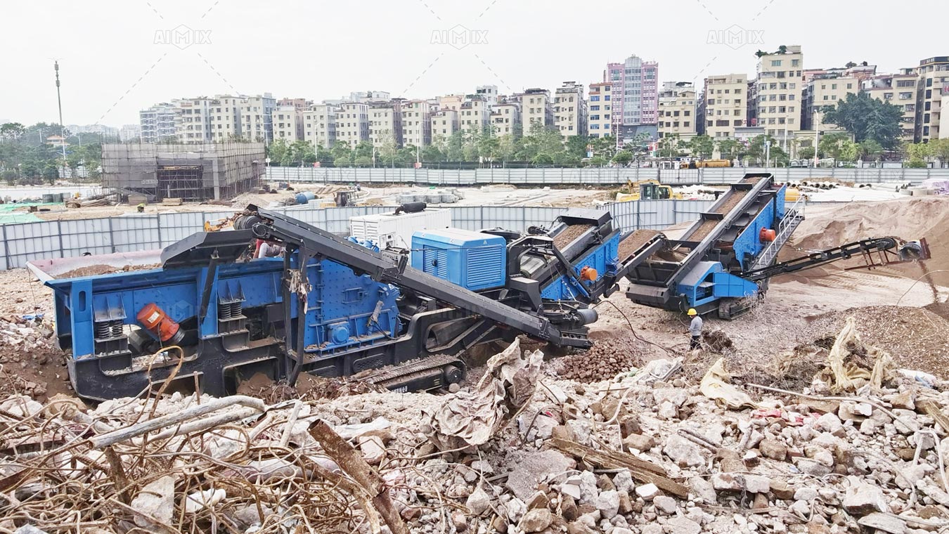 Portable Sand Crusher Plant