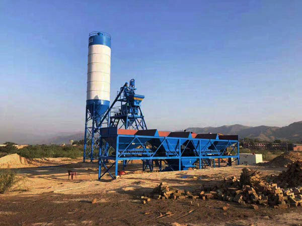 AJ-25 concrete plant for Pakistan