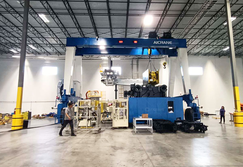 custom rubber tyred gantry cranes