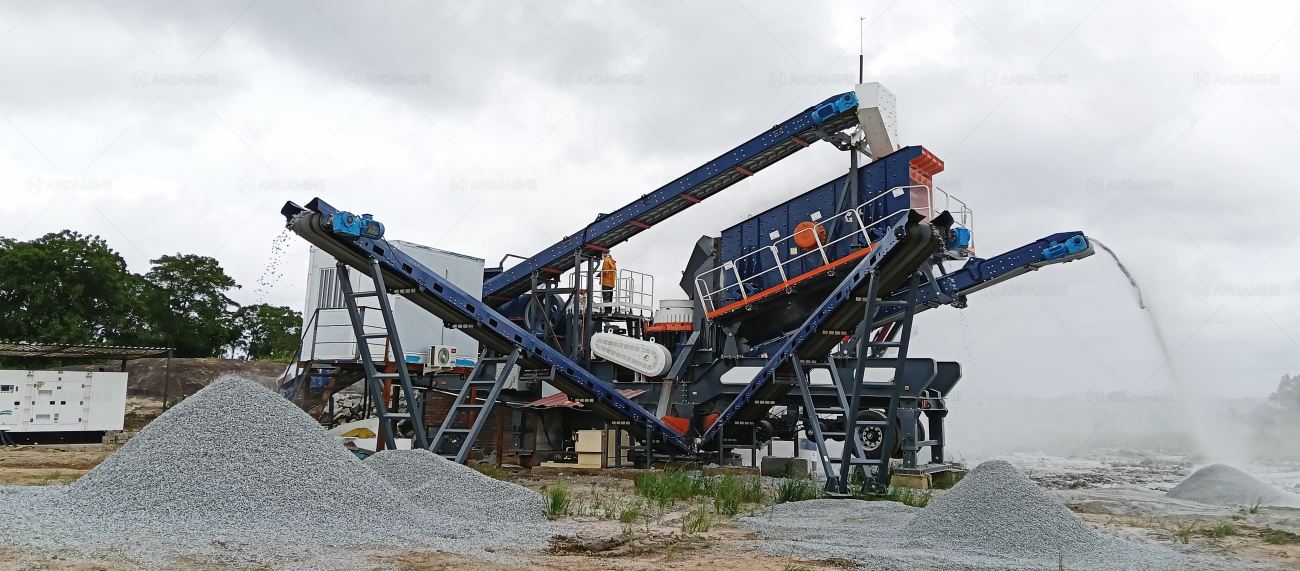 Mobile crusher plant
